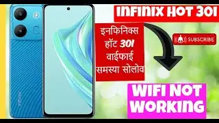 infinix hot 30 i wifi not working How to change network settings