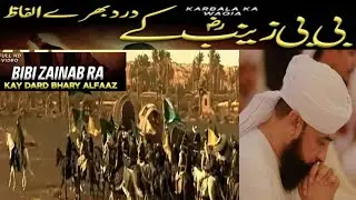 Bibi Zainab K Dard Bhary Alfaaz | Saqib Raza Mustafai | دربار یزید میں بی بی زینب س کا خطبہ
