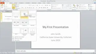 1 - PowerPoint 2010 Crash Course