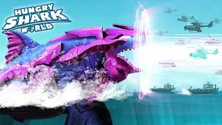 New QUANTUM Shark Unlocked!!! - Hungry Shark World | HD