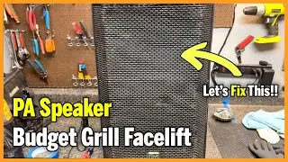 Speaker Facelift: Amazing Results for Under $20