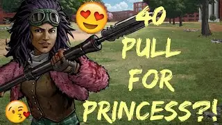 40 Pull For Princess! My First Big Pull Ever! The Walking Dead; Road to Survival