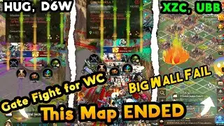 🔥 HUG Vs XZC 🔥 World Center Gate Fight ⭐ Hive Burn & Map ENDS 😱::: Last Shelter Survival 