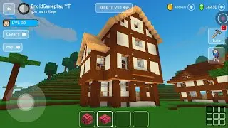 Medieval Furnished House - Block Craft 3d: Building Game
