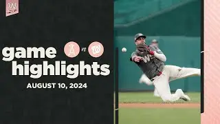Angels vs. Nationals Game Highlights (8/10/24) | MLB Highlights