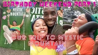 Our Trip To Mystic Mountain Miss Psynos Birthday weekend Part 1 Vlog #447