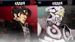 Super Smash Bros. Ultimate - Jin's suit and Shinden armored Kazuya mods
