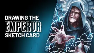 🌟 TIMELAPSE: Drawing Emperor Palpatine with Ohuhu Markers! 🌟