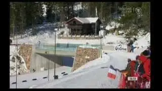 Biathlon Massenstart der Damen in Oslo 2013