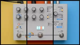 Hologram Microcosm: Building a Track Using Drums, Guitar, and Synthesizer