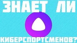 А как насчет киберспортсменов и Алисы?