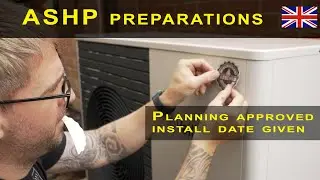 Preparing for our ASHP installation