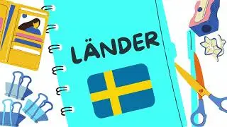 Länder - lär dig svenska