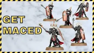 Adepta Sororitas Celestian Sacresants - Unboxing and Build Review: New Sisters of Battle!