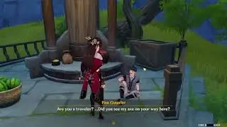 Genshin Impact - Missed Out Liyue Mining Outcrop NPC