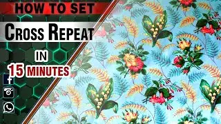 Cross रीपीट केसे Set करे | Cross Repeat Setting | Digital Design | Photoshop [ Hindi ]