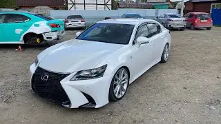 Установка бампера рест на до рест фары gs350 Clperformance