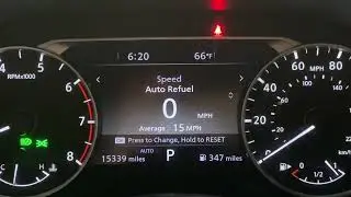 Nissan Rogue | How to Reset Oil & Filter Indicator