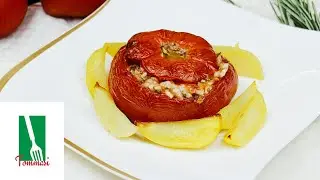ПОМИДОРЫ С РИСОМ И СВЕЖИМИ ТРАВАМИ / POMODORI AL RISO