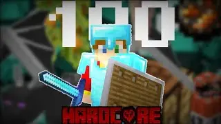 Я ПРОЖИЛ 100 ДНЕЙ В ХАРДКОРЕ В МАЙНКРАФТ BEDROCK!