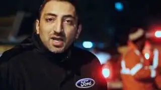 فريق الصيانة من #فورد_رينجرز يقوم باعمال التفقد والصيانة لكاسحات الثلوج الفورد F350