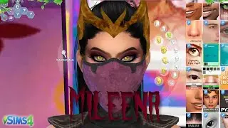 I Made Milenna in Mortal Kombat X in the Sims 4!!!