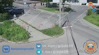 ребенок выскочил на проезжую часть