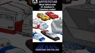 You've never seen these TransformersG1 Cybertron Alt Modes!