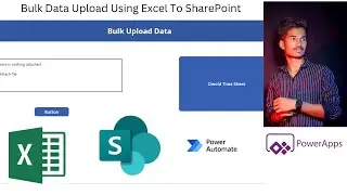 Bulk Data Upload of Excel to SharePoint Using Power Apps and Power Automate