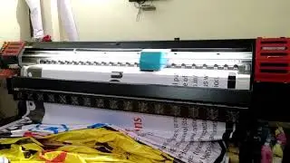 Big plotter in action