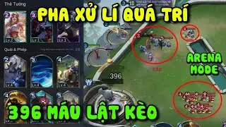 MLBB: *MODE ARENA* THÓT TIM VỚI PHA XỬ LÍ CỰC ĐỈNH CỦA TREX, LẬT KÈO KHI CHỈ CÒN 396 MÁU QUÁ CĂNG