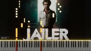 Jailer BGM in keyboard notes || EDM Version || FREE MIDI AND FLP FILE || Infinity Studio's,