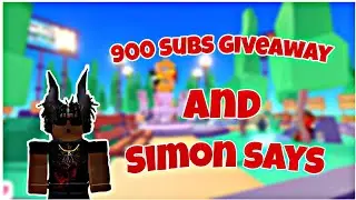 900 Subs and Simon says in (Pls donate)
