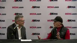 2023 Kwik Trip WCHA Final Faceoff - Mark Johnson, Wisconsin