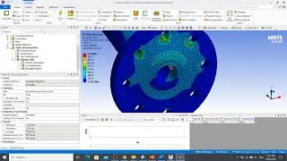 (60fps) Getting Started: 2-way Fluid-Solid Interaction using Ansys Fluent and Mechanical