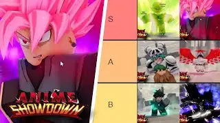 The ANIME SHOWDOWN UPDATE 2 CHARACTER TIER LIST [Anime Showdown]