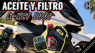 Cambiar Aceite y Filtro K-XCT | REVISAR Tamiz | Kymco | Guía paso a paso 300i