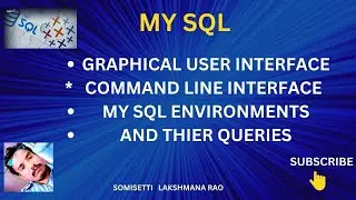 ABOUT SQL GUI AND COMMAND INTERFACE