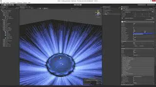 unity 3D particles Magic effect 2  edge