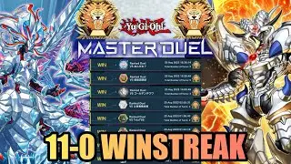 11-0 WINSTREAK in MASTER RANK! UNDEFEATED Branded Deck! [Yu-Gi-Oh! Master Duel]