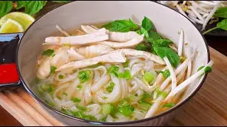 Use $5 Chicken to Make Delicious Chicken Pho Noodles (Pho Ga)