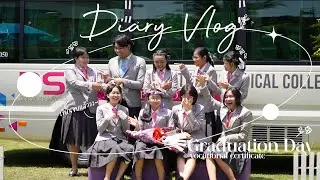 Diary Vlog Graduation Day vocational certificate (ep.4) | once project studio 📚