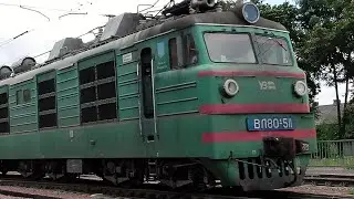 ВЛ80К-511 с грузовым поездом
