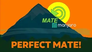 What can a modern distribution like Manjaro add to a traditional desktop like Mate?