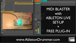 Control Ableton via hand movement   MIDI Blaster Ableton Live Control   Free Max for Live device