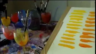 Colour Mixing With Yellow and Red