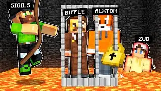The PRANK WAR in Camp Minecraft
