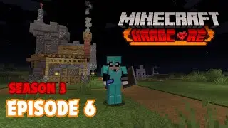 Building A Mini Castle To Expand Our Village Kingdom - Minecraft Hardcore (S3E6)