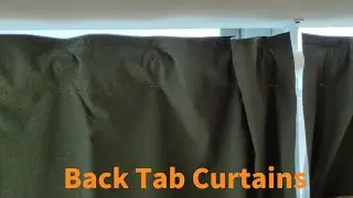 How to Install SwitchBot Curtain Rod 3 2025 on Back Tab Curtains