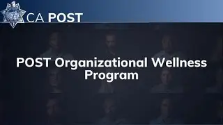 POST Organizational Wellness Program Promo